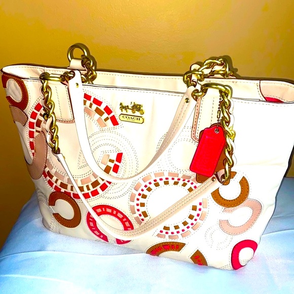 Coach Madison Whipstitch Tote Bag - Picture 2 of 11